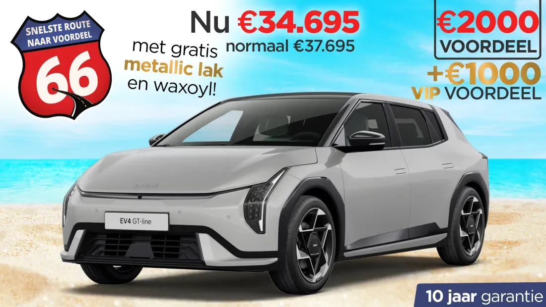Kia EV4 VIP route 66 actie