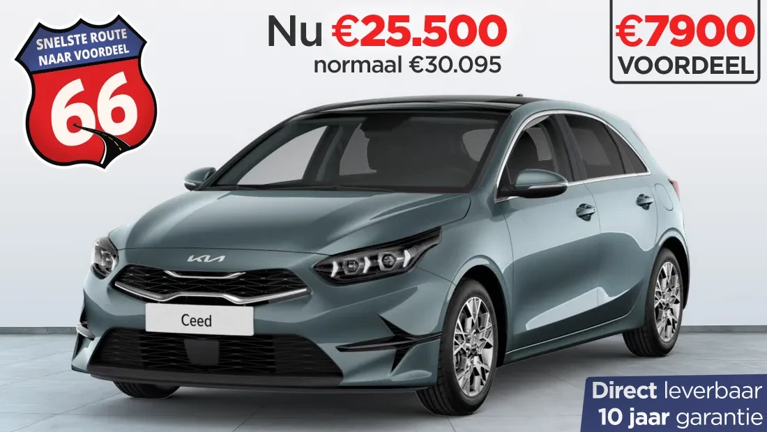 Kooijman Autogroep Route 66 Actie Kia Ceed Hatchback