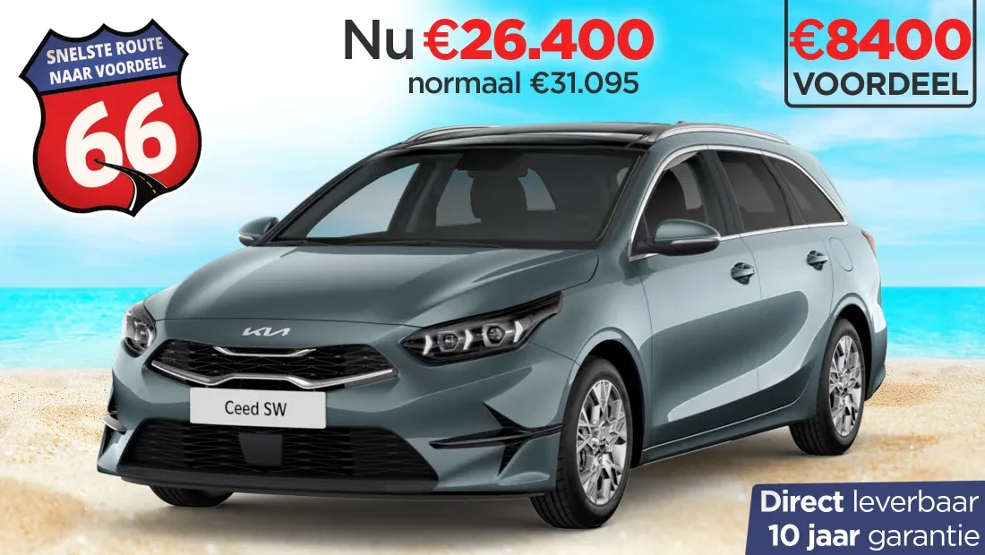 Kooijman Autogroep Route 66 Actie Kia Ceed Sportswagon
