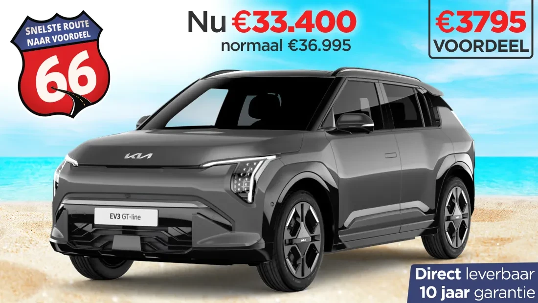 Kooijman Autogroep Route 66 Actie Kia EV3