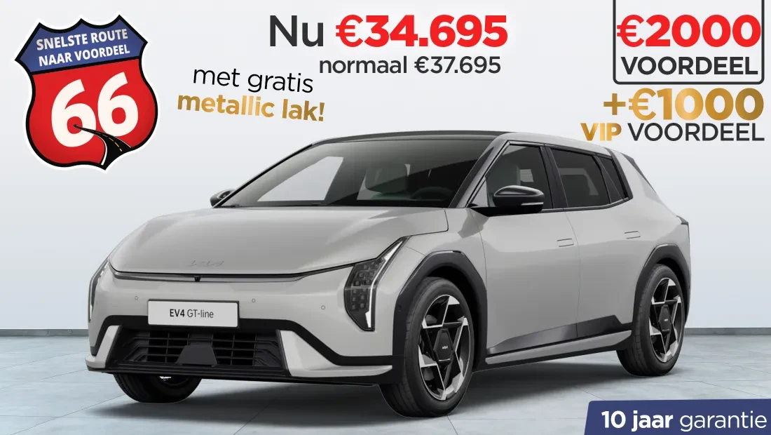 Kia EV4 VIP route 66 actie