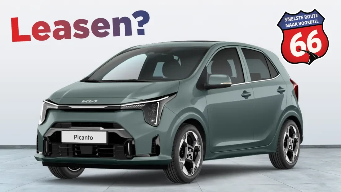Kia Picanto leasen route 66 actie
