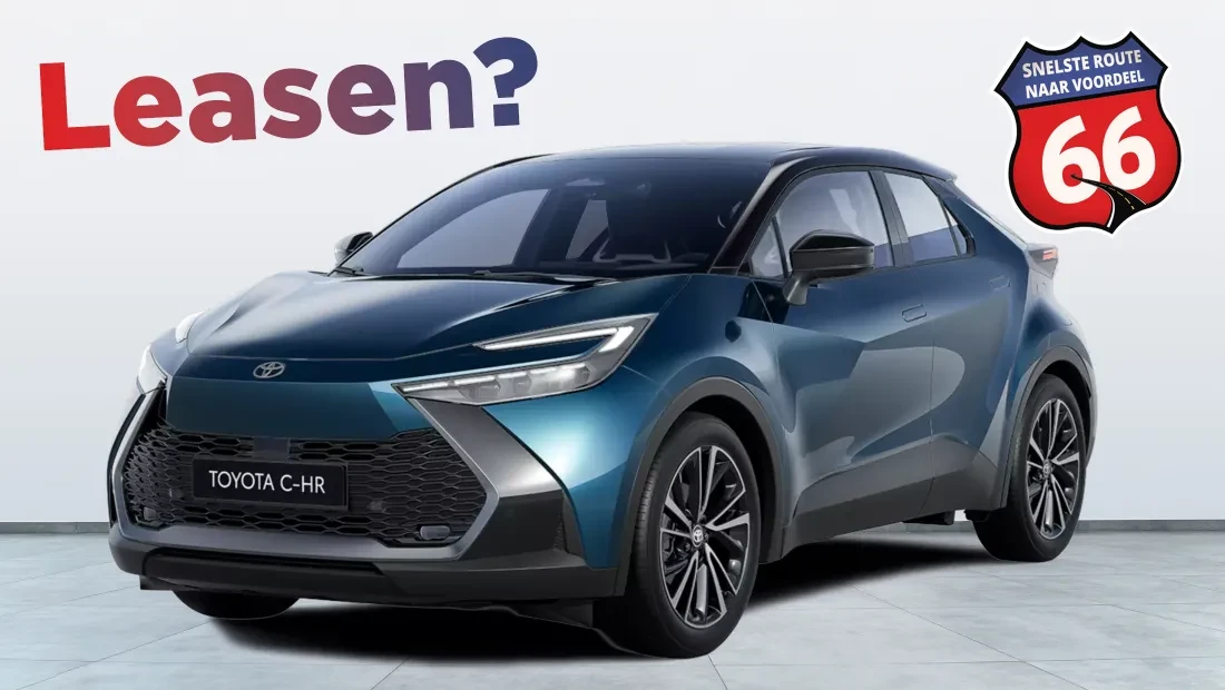 Toyota C-HR leasen route 66 actie