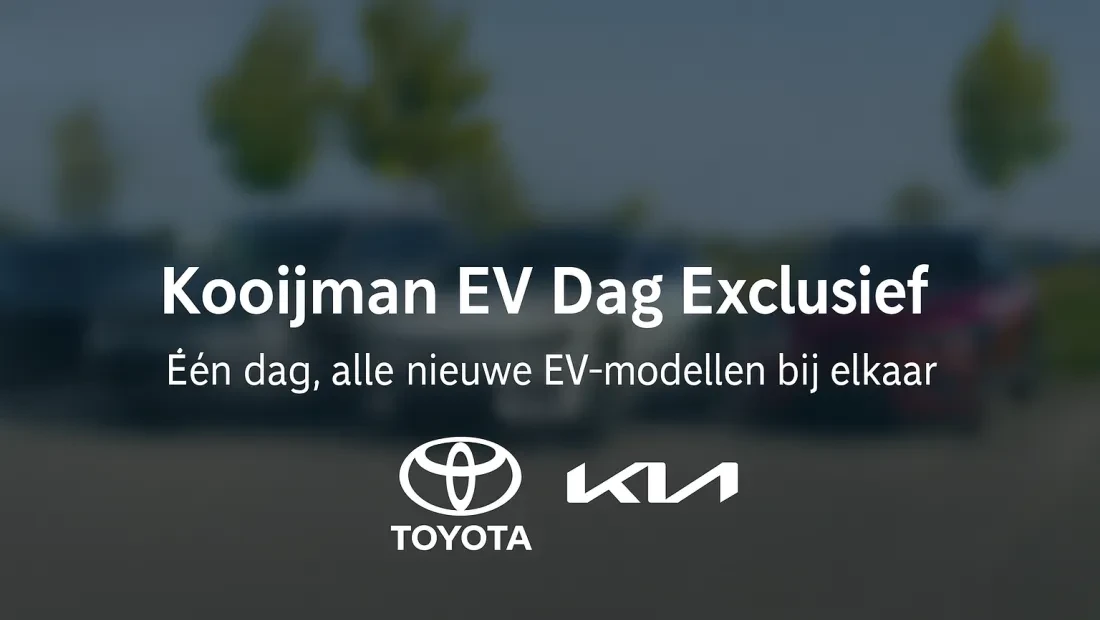 kooijman toyota en kia ev exlusief event 