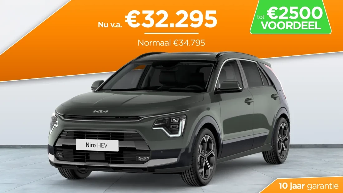 Kia Niro HEV - actie kooijman herfst 2025