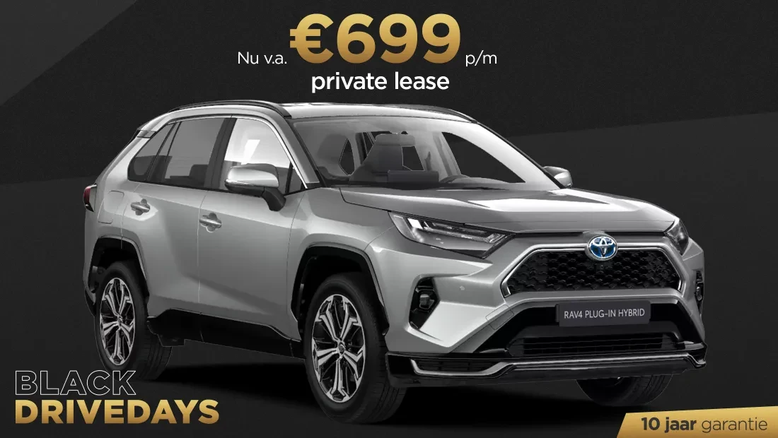 Toyota RAV4 Black Drivedays Actie Kooijman Autogroep