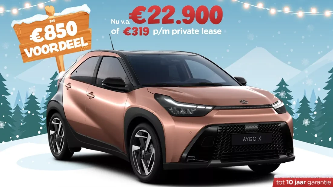 Toyota Aygo X Hybrid - Kooijman Winterfest