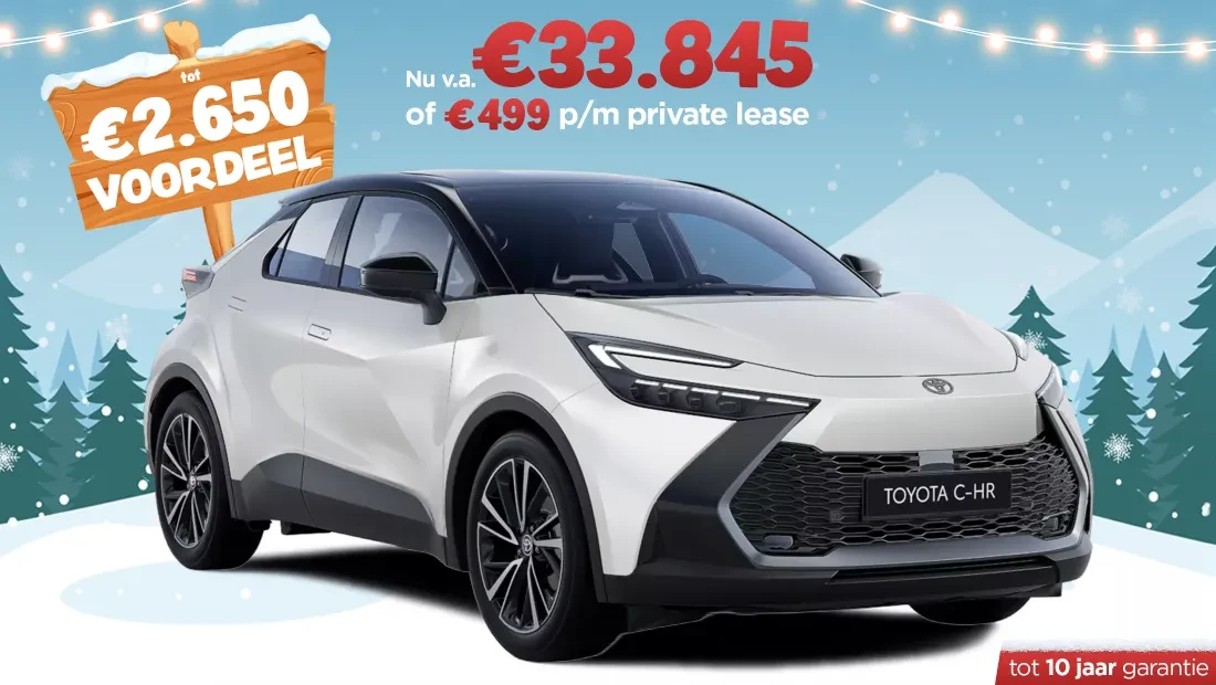 Toyota C-HR HEV - Kooijman Winterfest