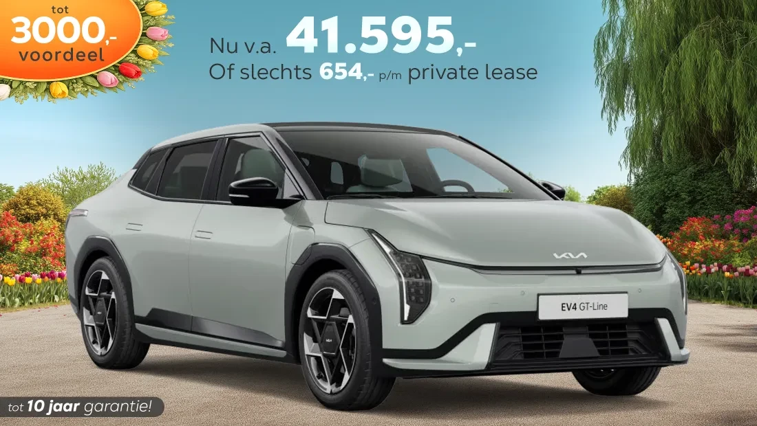 Kia EV4 FB - Kooijman Voorjaarsdeals