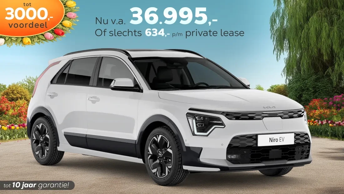 Kia Niro EV - Kooijman Voorjaarsdeals