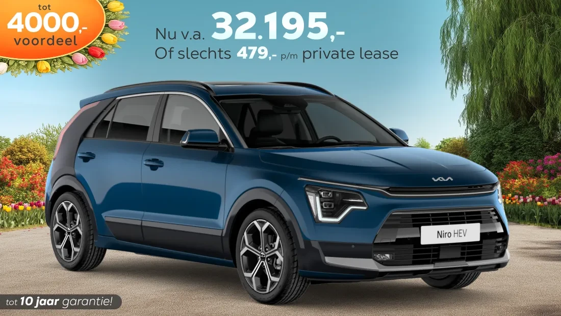 Kia Niro HEV - Kooijman Voorjaarsdeals