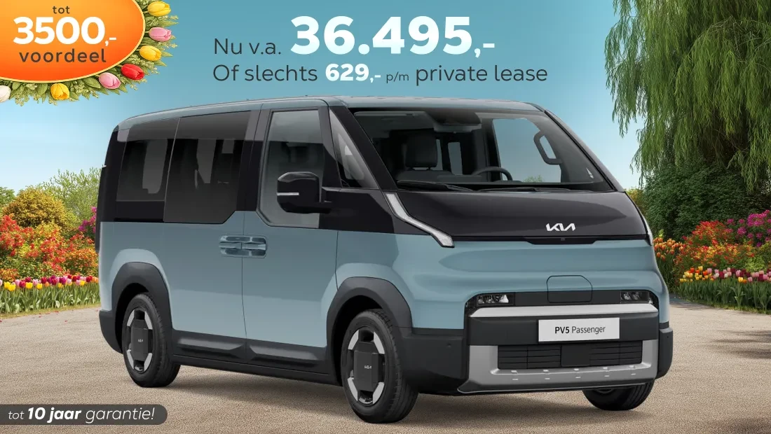 Kia PV5 Passenger actie