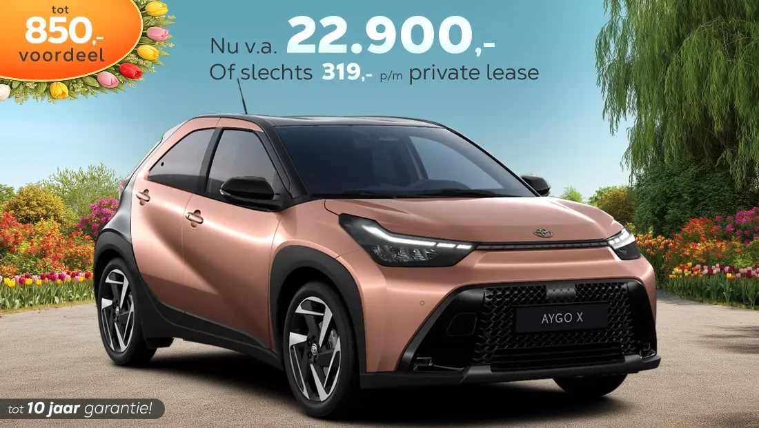 Toyota Aygo X Hybrid - Kooijman Voorjaarsdeals