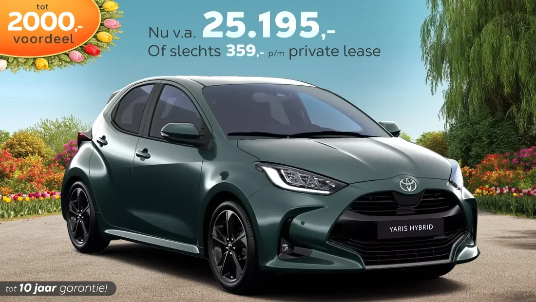 Toyota Yaris - Kooijman Voorjaarsdeals