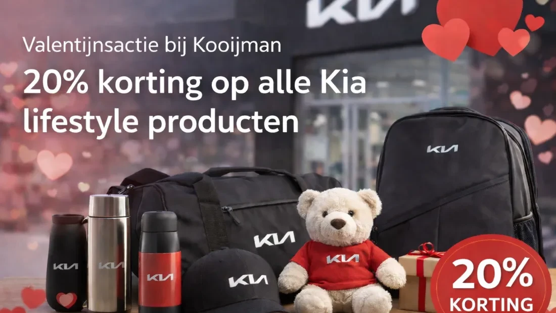 valentijnsactie 20 procent korting kia lifestyle