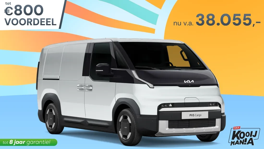 Kooijmania 2026 - Kia PV5 Cargo