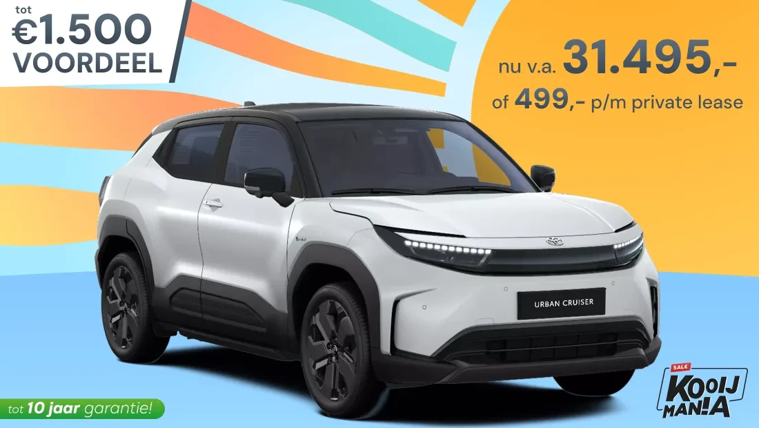 Kooijmania 2026 - Toyota Urban Cruiser EV