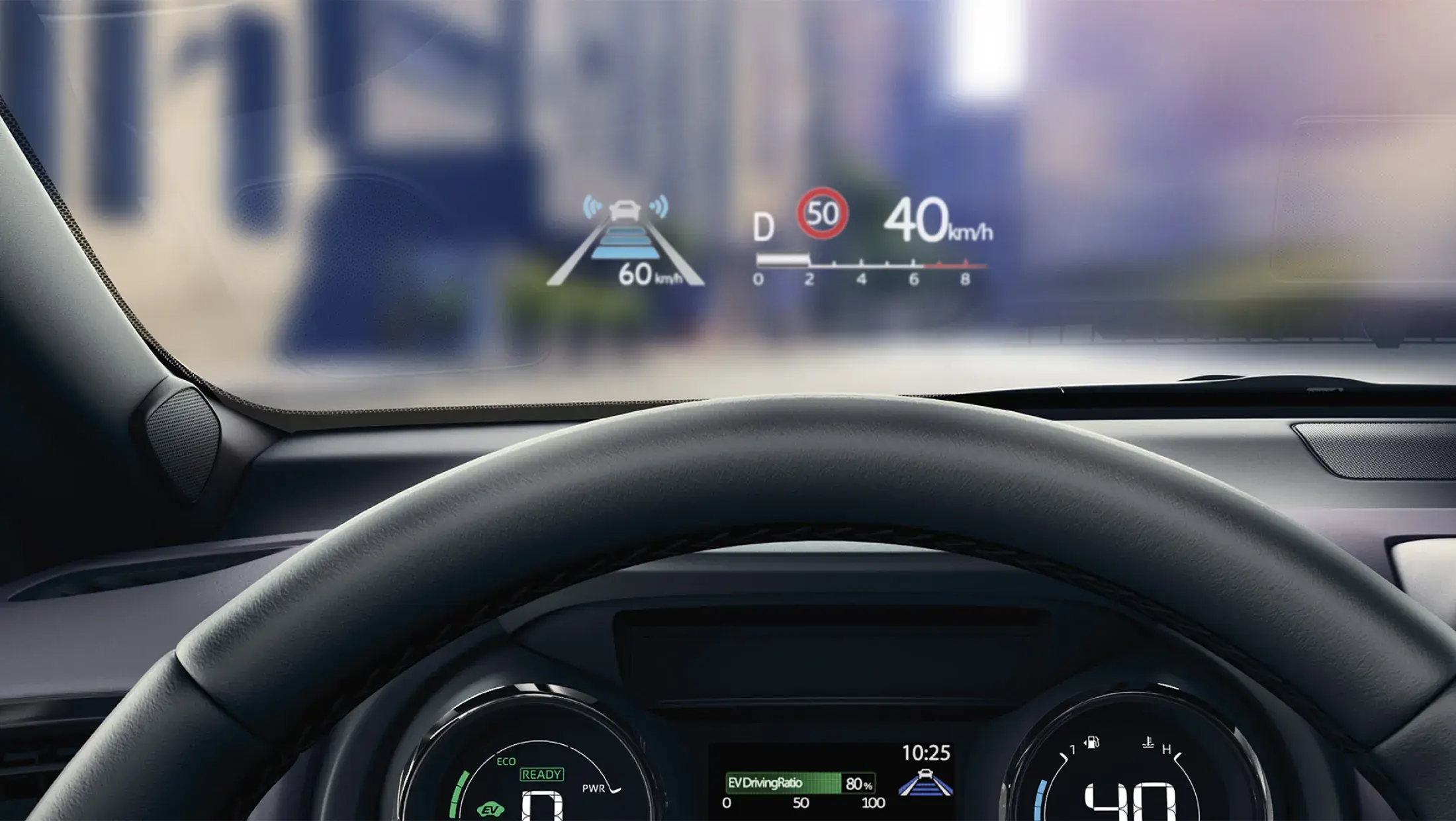 Yaris Head up display