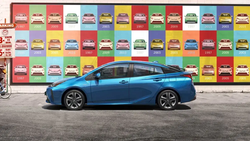 Prius blauw