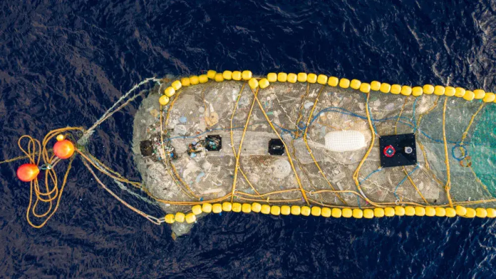 ocean clean up 55 ton afval uit zee kia kooijman